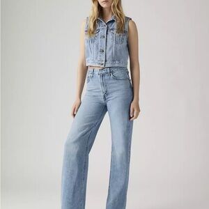Levi's Ribcage Wide Leg Jeans